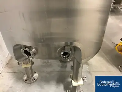 USED Precision 1100 Liter Precision Reactor, 316L S/S, 40/90#