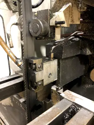 10" X 10" KASTO MODEL #SSB-A2-CNC-CC AUTOMATIC VERTICAL BAND SAW: STOCK #17306