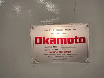 Used OKAMOTO ACC124DX Reciprocating Surface Grinders Ohio US | HGR 24 #1556775