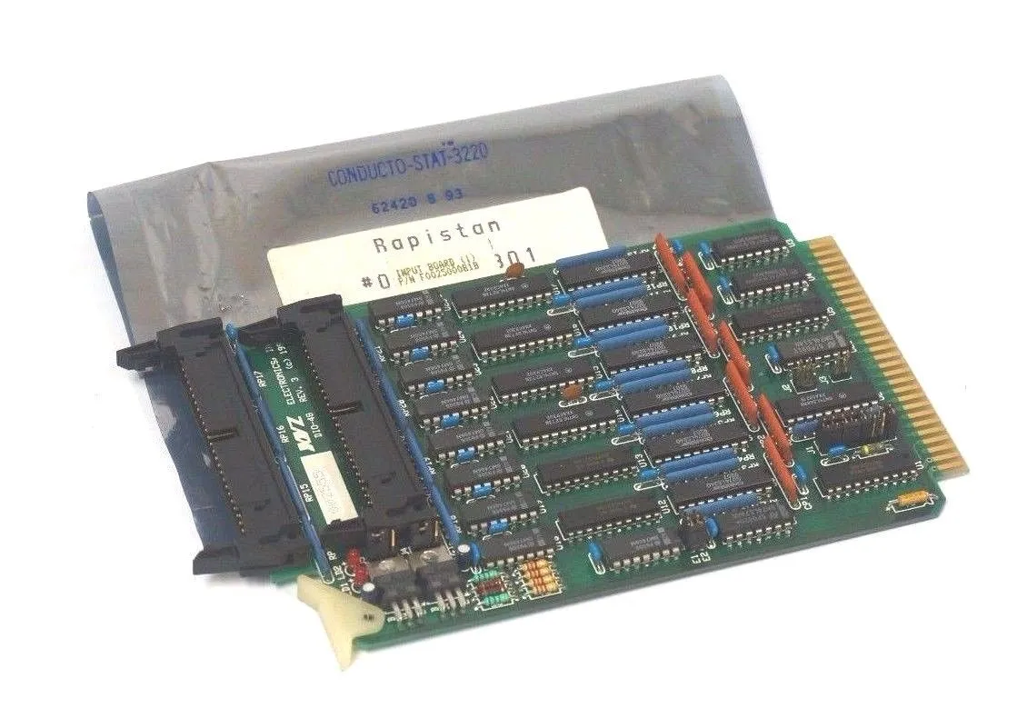NEW XYZ ELECTRONICS / RAPISTAN F0025-00081B INPUT BOARD F002500081B