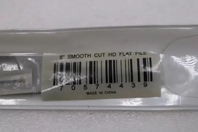 LOT OF 5 - Grobet 8" Smooth Cut Flat American Pattern File USA STOCK H711A