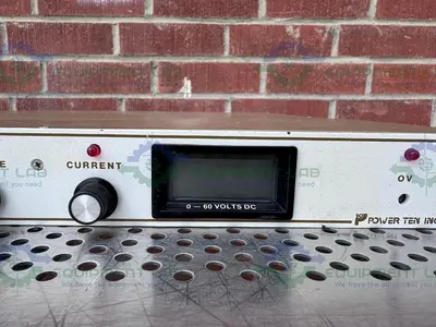 USED POWER TEN 3300D-1060 DC POWER SUPPLY 115 VAC, 60 HZ