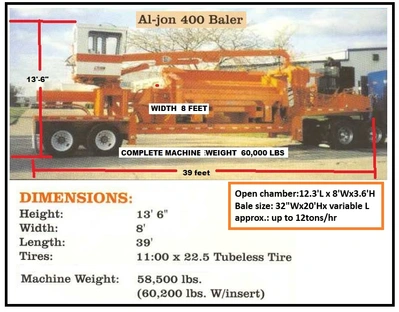 USED 2007 ALJON 400XL
