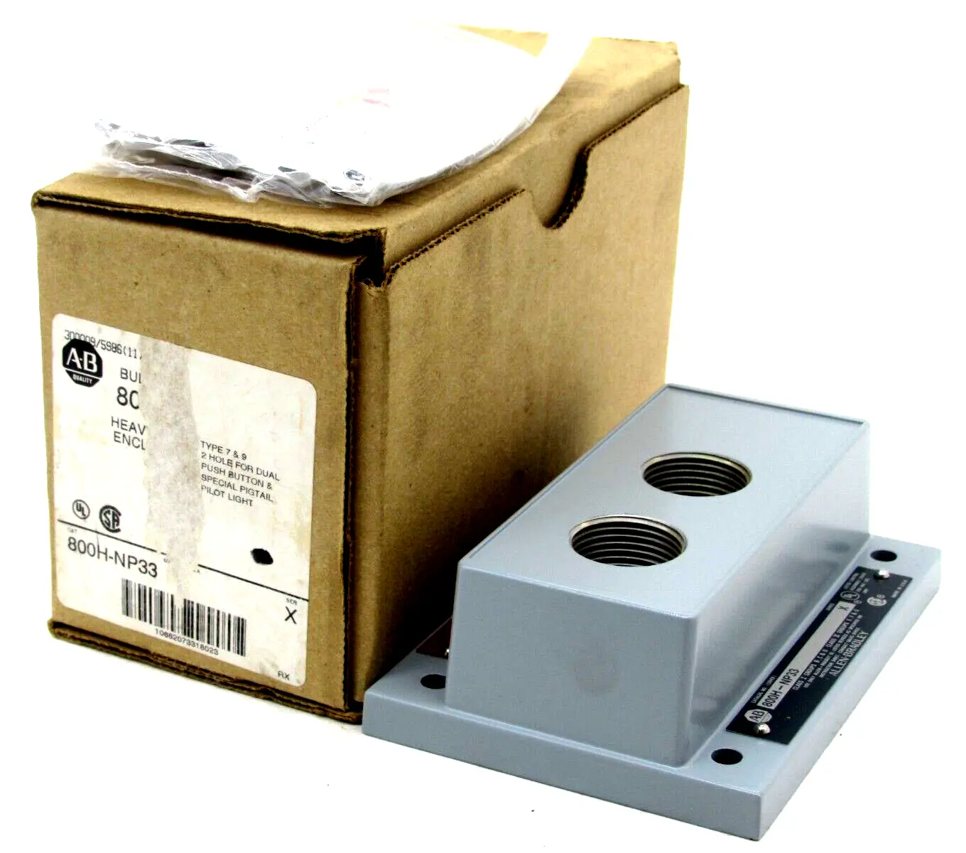 NEW ALLEN BRADLEY 800H-NP33 ENCLOSURE COVER 800HNP33