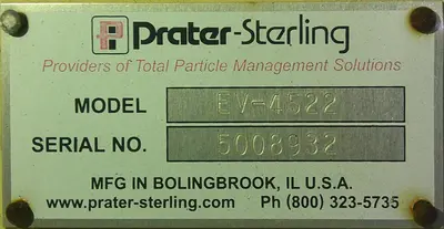 USED PRATER-STERLING EV-4522