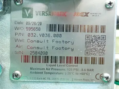 New | in-Stock VERSAMATIC 032.V036.000 Pumps Ohio US | HGR 24 #1089768