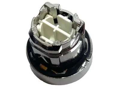 New | in-Stock Schneider Electric Harmony XB4 22mm Yellow Flush Push-Push Button Head Switch Parts Michigan US | Maverick Industrial Sales #1399905