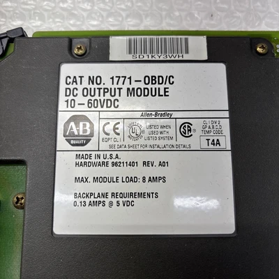 USED ALLEN BRANDLEY 1771-OBD/C