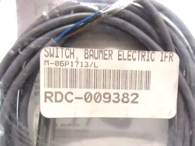 NEW BAUMER ELECTRIC M-06P1713/L PROXIMITY SWITCH M06P1713L