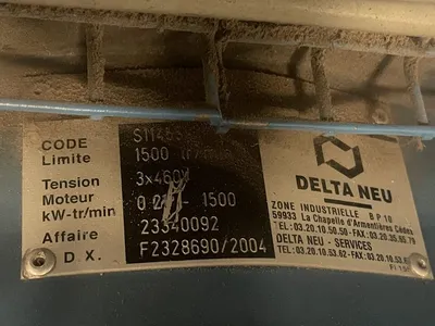 17.5ft Cleated Incline Cooling Conveyor 32” W x 86” H