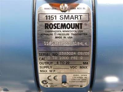 USED ROSEMOUNT ANALYTICAL 1151