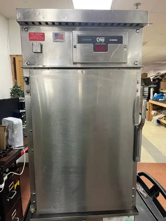 Used Winston Used Winston HA40055E CVAP Stainless Steel Heated Humidified Holding Cabinet Warmer 120V Hot Food Warming, Holding, & Transport Cabinets Illinois US | Falcon Restaurant Supply #1375844