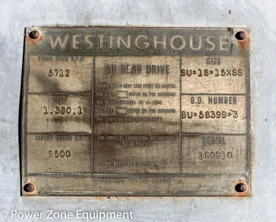 USED WESTINGHOUSE SU-18-15XSS