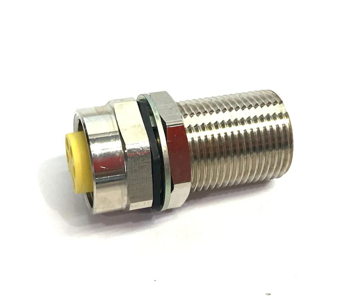 New | in-Stock Mencom Through Mount Receptacle 5 Pole Male/Female Straight Electrical Fittings Michigan US | Maverick Industrial Sales #1391606