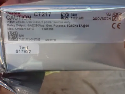 New | in-Stock VESTAS CT217 PLC Input & Output Ohio US | HGR 24 #1187148