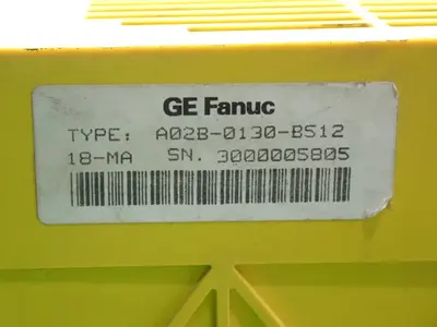 Used GE FANUC A02B0130B512 PLC Chassis Ohio US | HGR 24 #895679