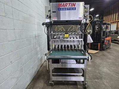 Martin Robotics 8 Head Filling Line