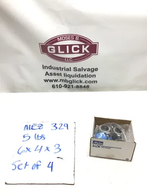 Parker A-LOK Instrumentation Fittings Male Connector Stainless Steel (Set of 4)