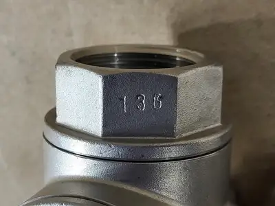 1" 1000 WOG CF8M Ball Valve, 3-Way