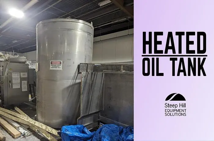 Heated Oil Holding Tank