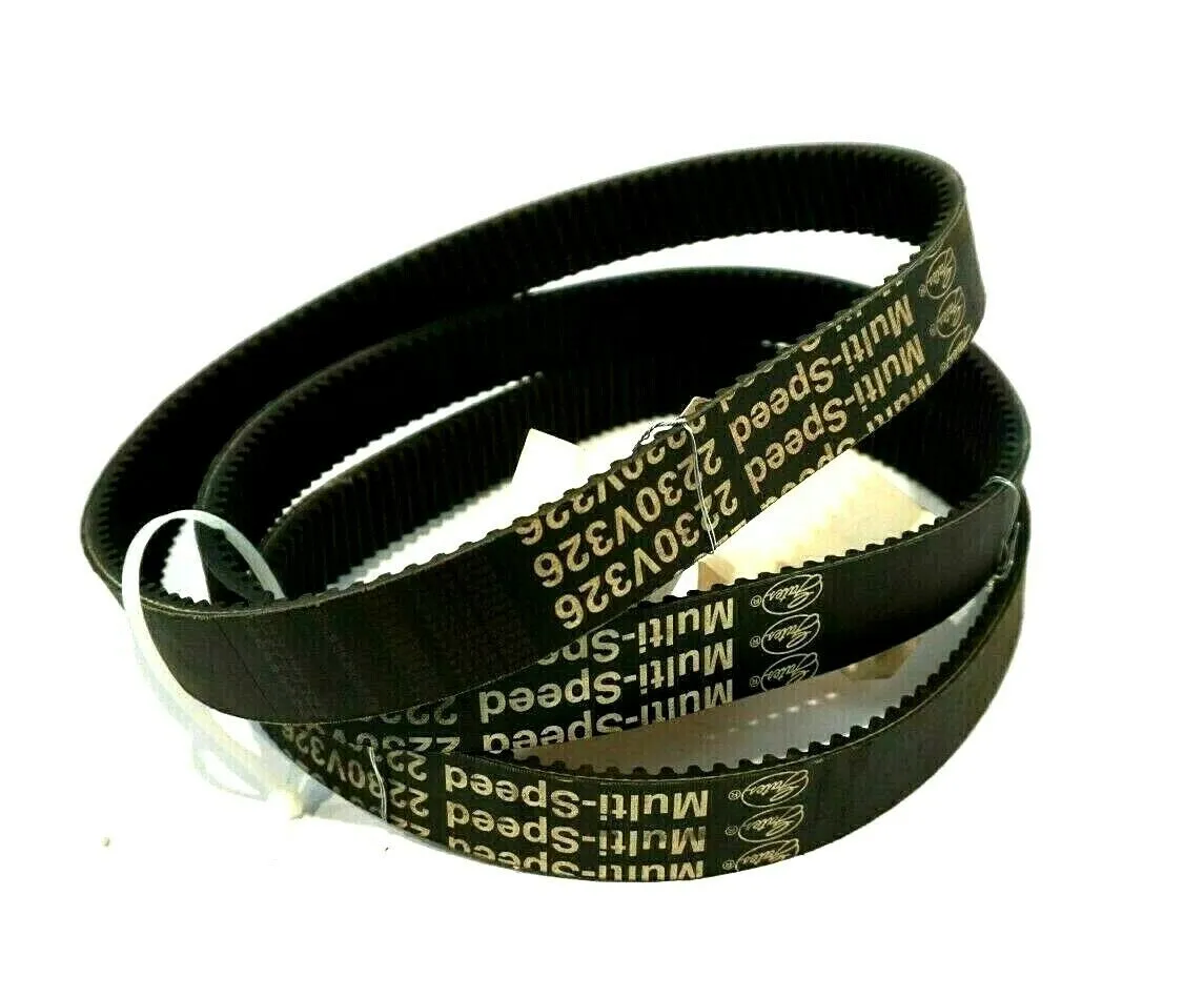 3 NEW GATES 2230V326 MULTI-SPEED BELTS