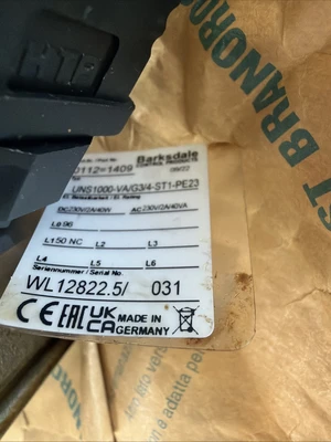 New Sabroe 4514.013 Float Switch For CMO/HPO Barksdale 0112=1409 Warranty🇺🇸