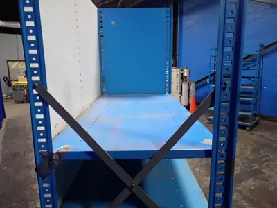 6 @ 23.75" X 47.25" Metal Shelving