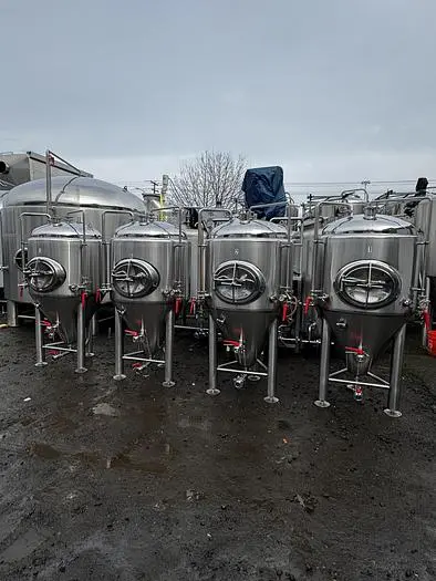 Used APEX BREWING SUPPLY 5BBL FV Brewing Equipment Oregon US | Ager Tank & Equipment Co. #1060449