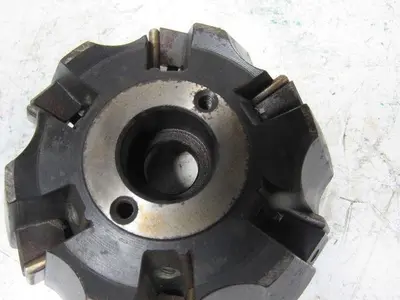 Valenite VMC-75-6-0406RA 6" Indexing 35° 6 Flute Face Mill 1-1/2" Arbor