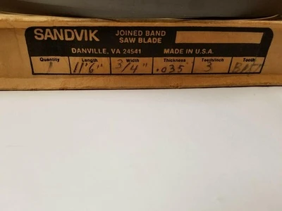 NEW SANDVIK Does Not Apply