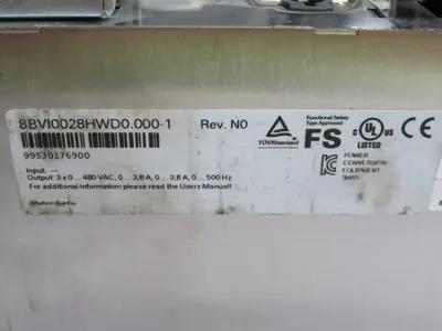 Used B&R 8BVI0028HWD0.000-1 AC Drive Power Modules Texas US | Aucto #1308427