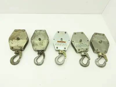 Zimmerman Ingersoll Rand 10444 Air Balancer Load Block Single Pulley Sheave