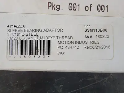 Adapter Sleeve HA220, 89mmx100mmx130mm