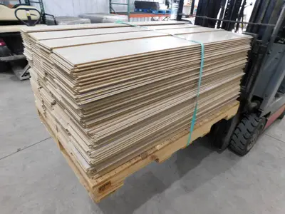 Mohawk Laminate Flooring Click Planks - Tan = 512 Square feet