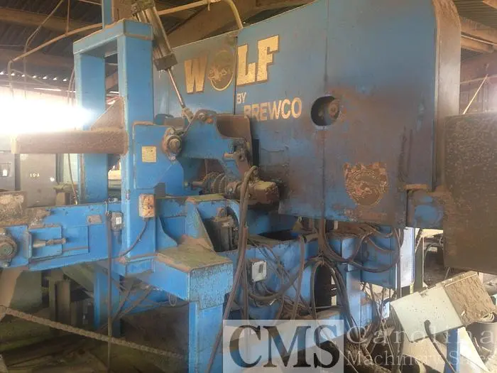 Used BREWCO WOLF 400 RESAW Sawmill Resaws | CAROLINA MACHINERY SALES #420937