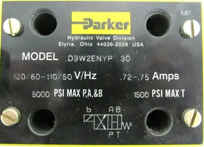 NEW PARKER D3W2ENYP SOLENOID VALVE D3W2ENYP-30