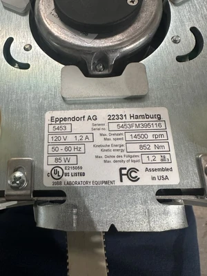 EPPENDORF MINISPIN+ CENTRIFUGAL LAB SPINNER