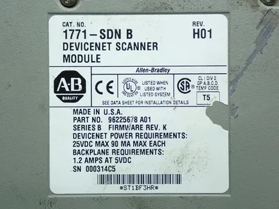 USED ALLEN BRADLEY 1771SDNB