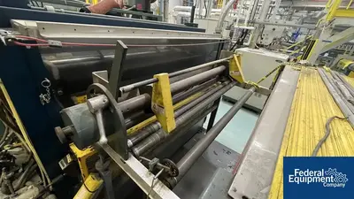 USED Battenfeld Gloucester 60" Battenfeld Gloucester Three-Roll Vertical Sheet Stack – Model 2000