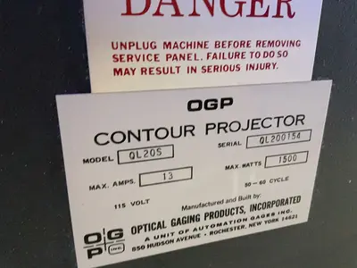 Used OGP QL20S Comparators Ohio US | HGR 24 #1325962