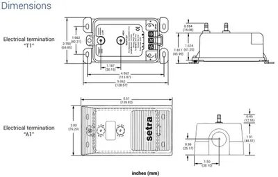 Setra 2641025WD11A1D DPT2641-025D 264 Series Differential Pressure Transmitter [New]