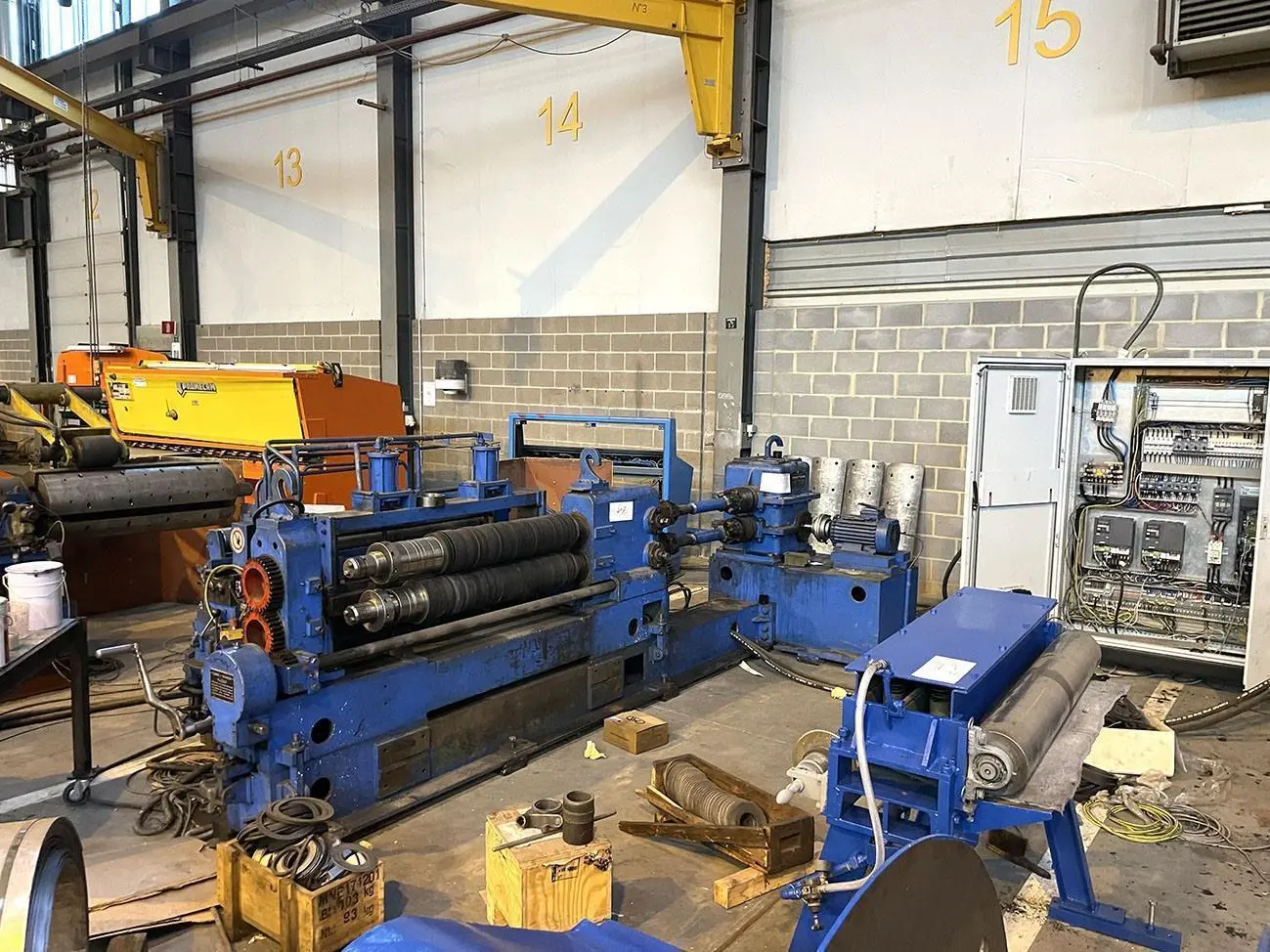USED COMEC 1100 X 3 MM SLITTING LINE