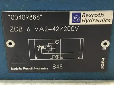 USED MANNESMANN REXROTH ZDB 6 VA2-42/200V