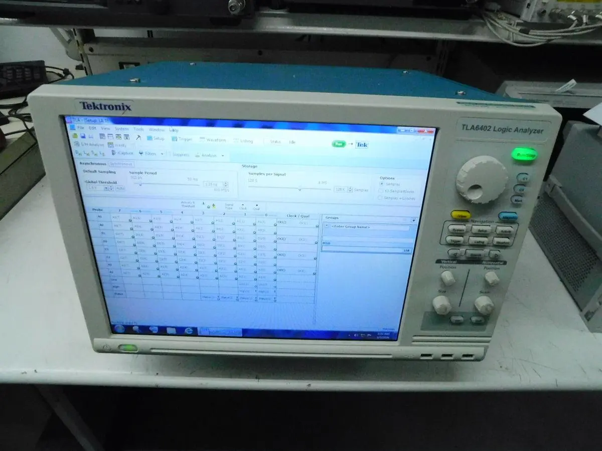 Used TEKTRONIX TLA6402 Analyzer Testers Texas US | Aucto #1307276
