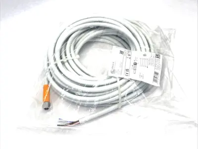 New | in-Stock Ifm Single Ended Female Power Cordset M12 L-Coded ADOGE050MSS0020H05 Cable & Wire Michigan US | Maverick Industrial Sales #1390757