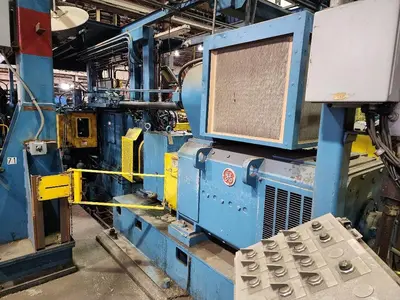 52” x .100” x 35,000 Lb. Stamco Double-Loop Slitting Line