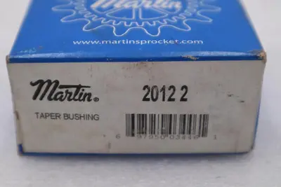 LOT OF 2 - NEW Martin 2012 2 Taper Bushing STOCK H575A