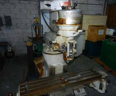 BRIDGEPORT 9" x 42" VERTICAL TURRET MILLING MACHINE