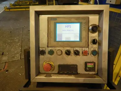 USED HERKULES Ø 1550 X 6500 MM INDUCTION MACHINE CNC