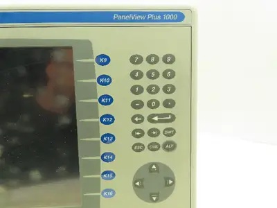 Allen Bradley 2711P-B10C4A1 PanelView Plus 1000 HMI Ser A Screen Wear